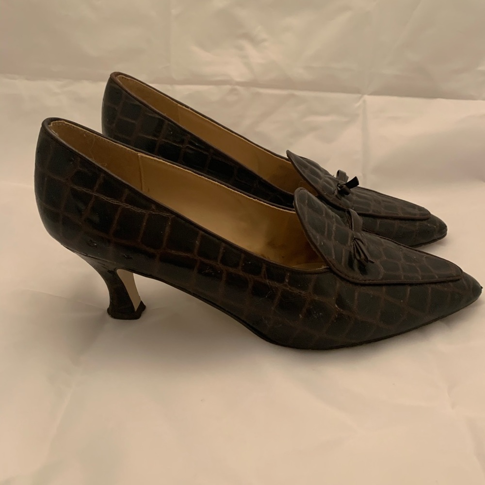 Liz Claiborne Brown Heels